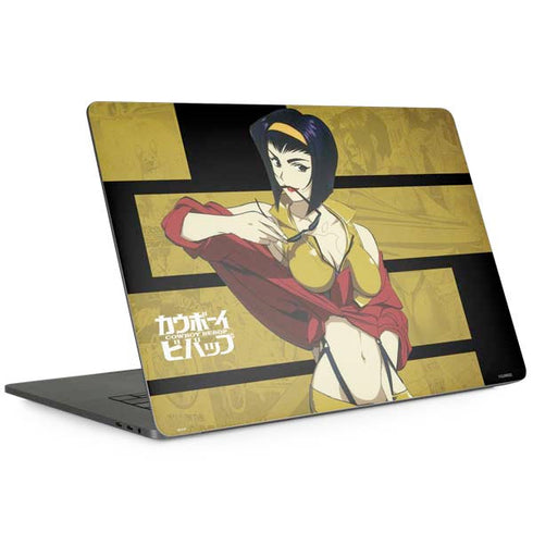 Cowboy Bebop Faye MacBook Skins